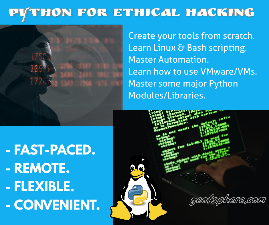 PYTHON FOR ETHICAL HACKING